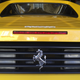 Horizontal strakes to the max. Only the last two years of 348s had the chrome horse—a welcome styling update over the invisible black one of earlier cars.